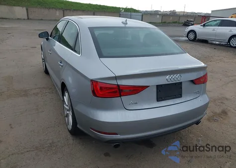 2015 Audi A3 2.0T Premium z USA, uszkodzony, nr VIN WAUEFGFF4F1034676